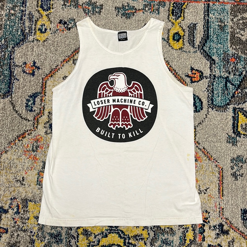 Loser machine tank top size large